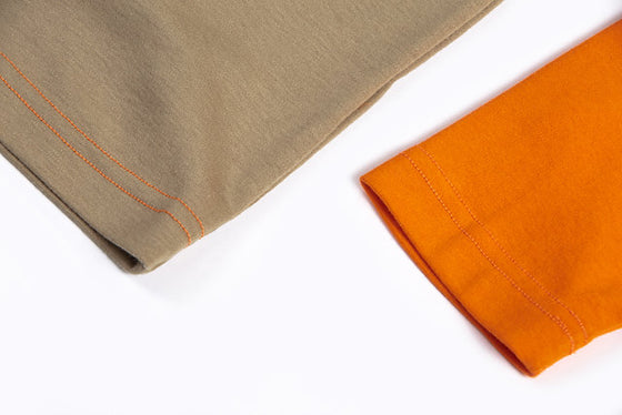 Long Sleeve FR Shirt Khaki/Orange