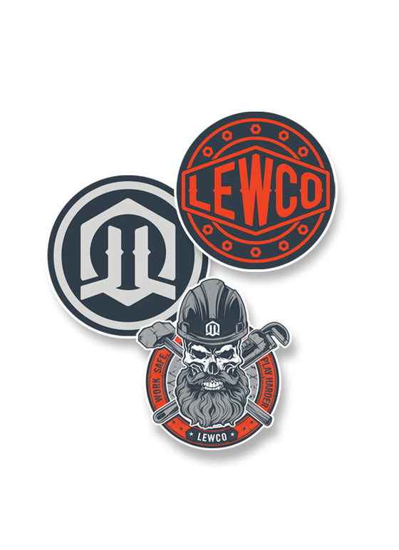 Lewco Sticker Pack (3)